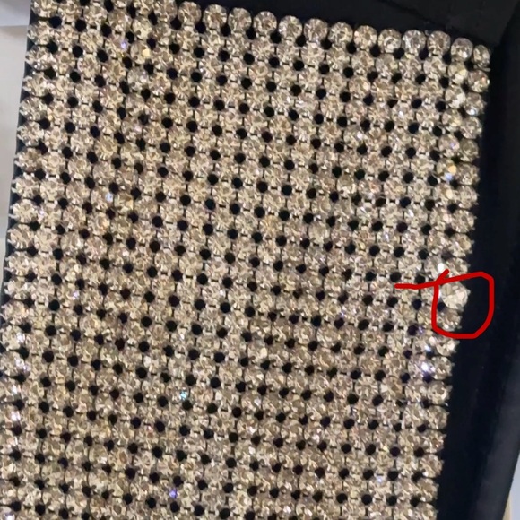 Black Rhinestone Top - Picture 6 of 8